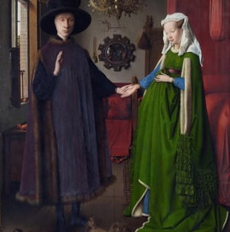 Picture Arnolfini Portrait of Jan van Eyck