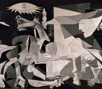 Picture Guernica of Pablo Picasso
