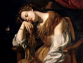 Picture Penitent Magdalene of Artemisia Gentileschi