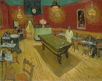 Picture The Night Café of Vincent Van Gogh