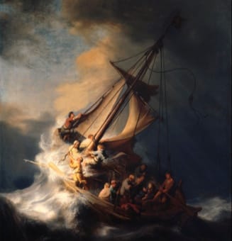 Picture The Storm on the Sea of Galilee of Rembrandt