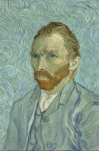 Picture Van Gogh Self-portrait of Vincent Van Gogh